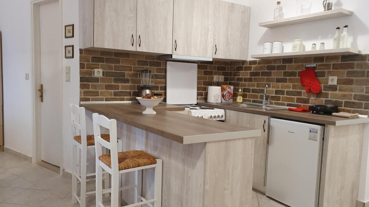 Studio Corfu Figareto Apartment กาโนนี ภายนอก รูปภาพ