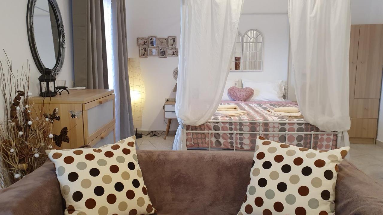 Studio Corfu Figareto Apartment กาโนนี ภายนอก รูปภาพ